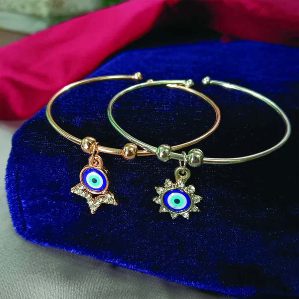 Women's Adjustable Evil Eye Bracelet – Dainty Charm Jewelry